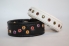 Preview: Lederarmaband mit Swarovski-Steinen