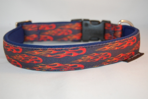 HALSBAND Racing Flames