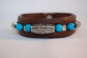 Preview: Lederarmband "Indianer