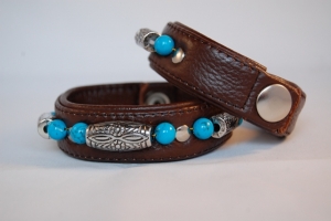 Preview: Lederarmband "Indianer