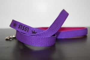 Preview: Schlaufenleine mit Wunschbestickung