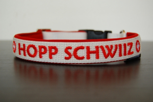 Fanhalsband CH "HOPP SCHWIIZ"