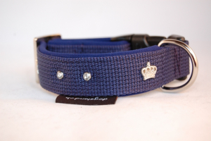 Preview: Halsband mit Krönchen und Swarovski