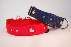 Halsband mit Krönchen und Swarovski