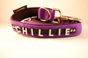 Preview: Leine mit Strassbuchstaben