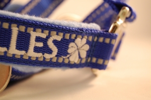 Pferde-Halfter "REFLEX" mit Wunschbestickung