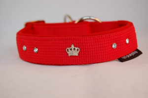 Preview: Halsband mit Krönchen und Swarovski