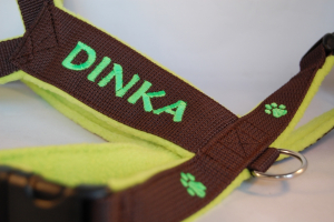 Preview: Touren-Geschirr mit Wunschbestickung