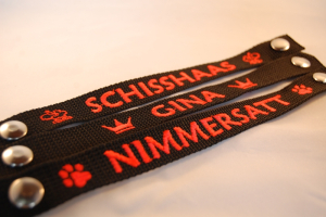 Wechsellogo mit Druckknopf