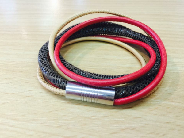 Armband Echsenprägung