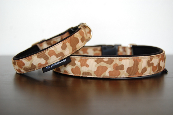 Designhalsband Camouflage