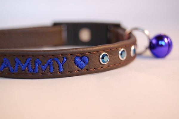 Katzenhalsband mit Swarovski