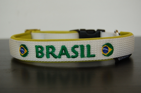 Fanhalsband "BRASIL"