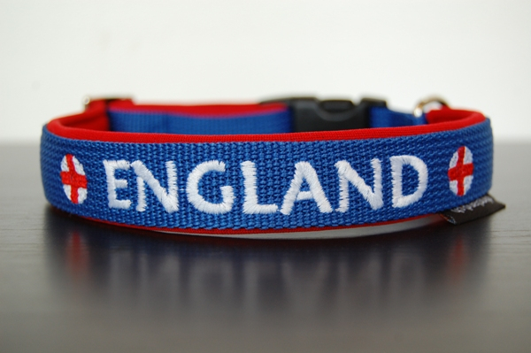 Fanhalsband "ENGLAND"