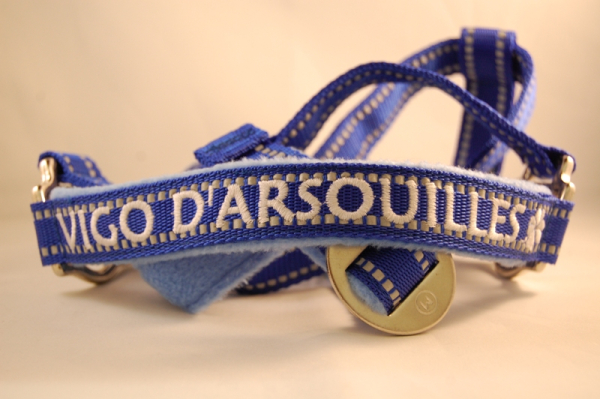 SOFTLY Pferdehalfter "REFLEX" mit Wunschbestickung