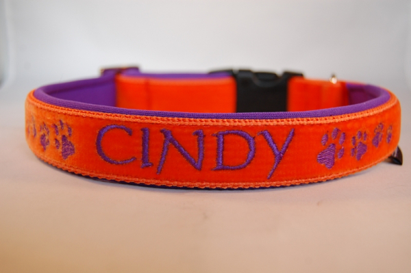 Halsband FLAUSCHI bestickt