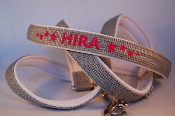 Leine mit Wunschbestickung