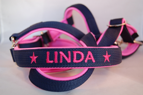 Pferde "SOFTLY" Halfter mit Wunschbestickung