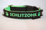 Halsband mit Druckknopf-Wechsellogo